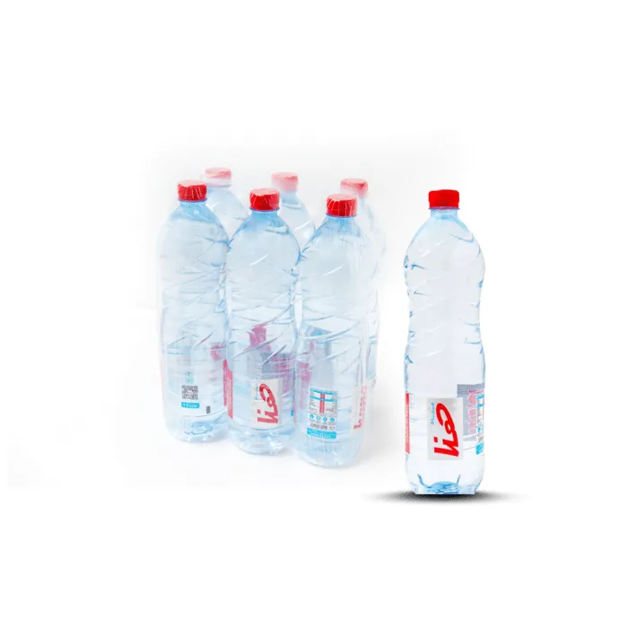 Hana Water 1.5L water bottle pack of 6 Hana Water 1.5L water bottle pack of 6