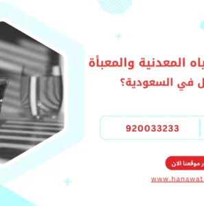 الفرق بين المياه المعدنية والمعبأة